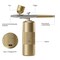 Airbrush Kit with Compressor Portable Airbrush Kit 48PSI High-Pressure Non-Clogging Air Brush Set Cordless Rechargeable with 0.3mm Nozzle and Cleaning Brush for Painting,Nail Art, Makeup (Gold)